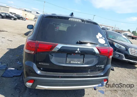 2017 Mitsubishi Outlander Se from USA, damaged, VIN JA4AZ3A31HZ032316